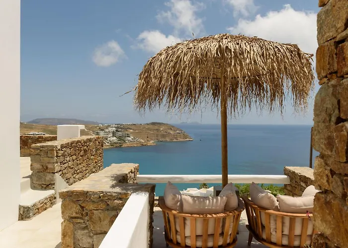 Couette-café The Summit Of Mykonos Kalo Livadi